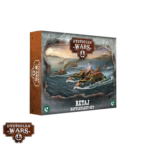 Warcradle DWA240010 Dystopian Wars: Retaj Battlefleet Set - Hobby City NZ (8857502908653)