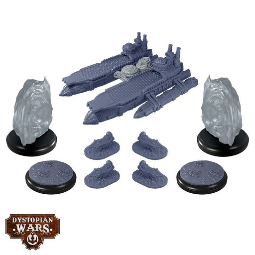 Warcradle DWA240011 Dystopian Wars: Topkapi Battlefleet Set (8857502941421)