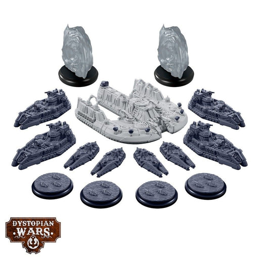 Warcradle DWA240014 Dystopian Wars: Abydos Battlefleet Set (8857503039725)