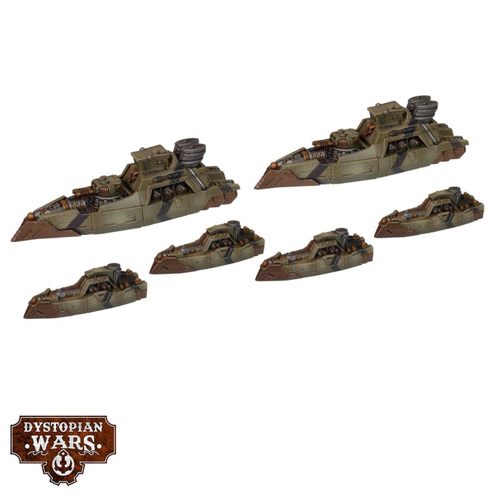 Warcradle DWA250012 Dystopian Wars: Scandinavian Frontline Squadrons - Hobby City NZ (8857503465709)