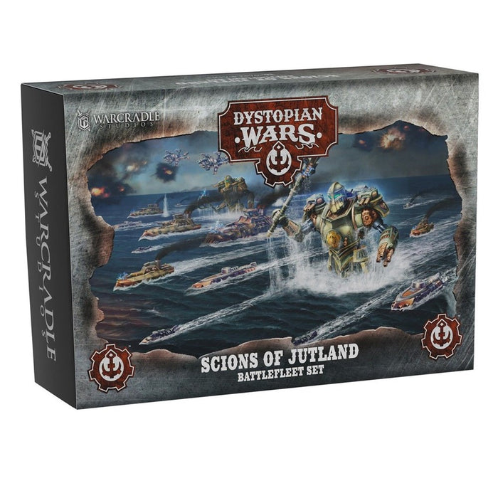 Warcradle DWA250015 Dystopian Wars: Scions of Jutland Battlefleet Set (8857503596781)