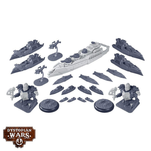 Warcradle DWA250015 Dystopian Wars: Scions of Jutland Battlefleet Set - Hobby City NZ