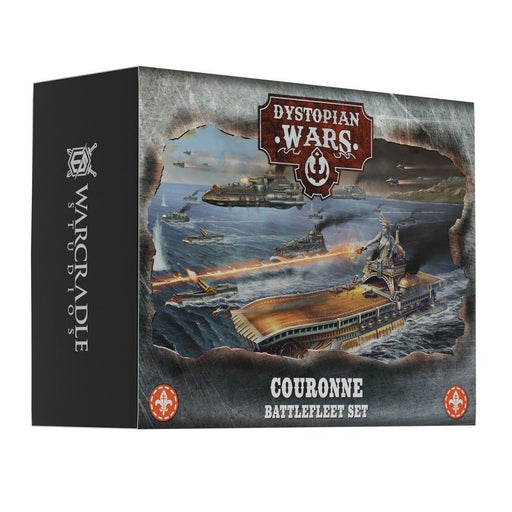 Warcradle DWA260011 Dystopian Wars: Couronne Battlefleet Set - Hobby City NZ