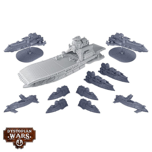 Warcradle DWA260011 Dystopian Wars: Couronne Battlefleet Set (8857504088301)