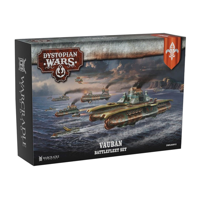 Warcradle DWA260012 Dystopian Wars: Vauban Battlefleet Set - Hobby City NZ (8857504153837)