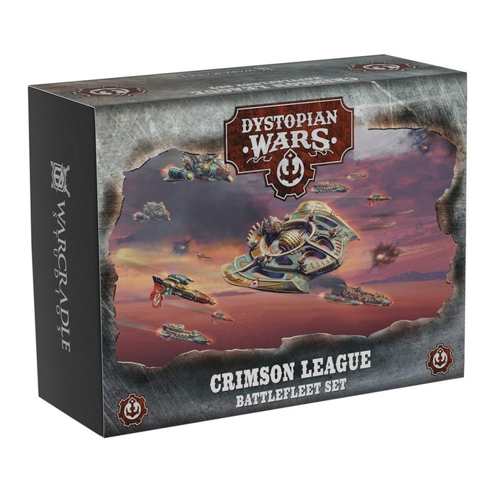 Warcradle DWA990032 Dystopian Wars: Crimson League Battlefleet Set - Hobby City NZ (8857505136877)