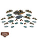 Warcradle DWA990032 Dystopian Wars: Crimson League Battlefleet Set (8857505136877)