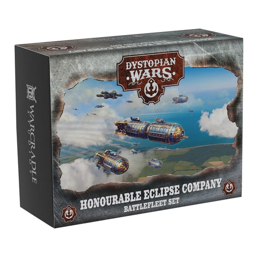 Warcradle DWA990033 Dystopian Wars: Honourable Eclipse Company Battlefleet Set (8857505169645)