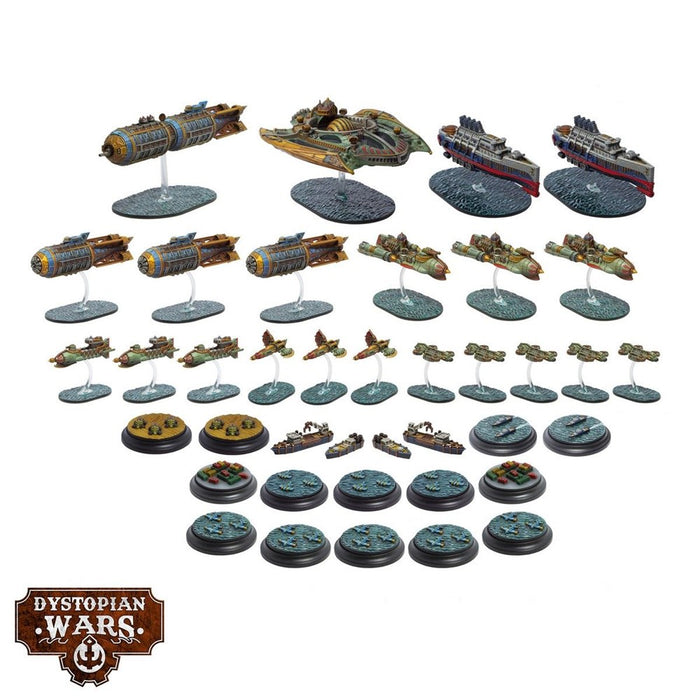 Warcradle DWA990034 Dystopian Wars: Fortune and Glory Two Player Starter Set (8857505202413)