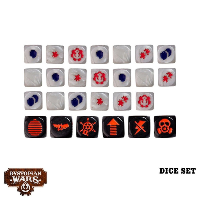 Warcradle DWA990041 Dystopian Wars Dice Set - Hobby City NZ (8857505399021)