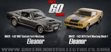 GreenLight GL-86411 1/43 1967 Ford Mustang - Gone in 60 Seconds (2000) Eleanor (8867957670125)