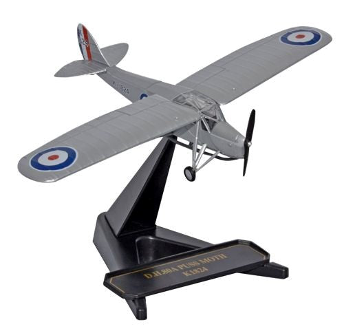 Oxford OX-PM002 1/72 De Havilland Puss Moth - RAF Trainer 1931 (8867981754605)