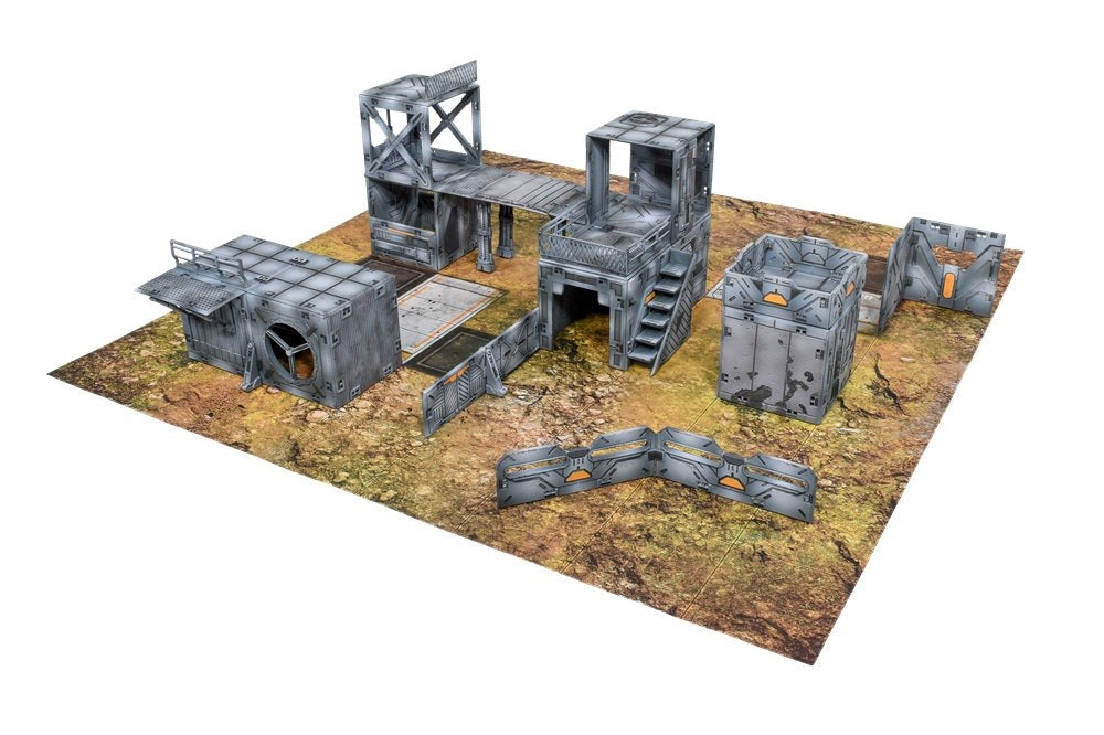 Mantic Games MGHA103 HALO Flashpoint - Deluxe Buildable 3D Terrain Set