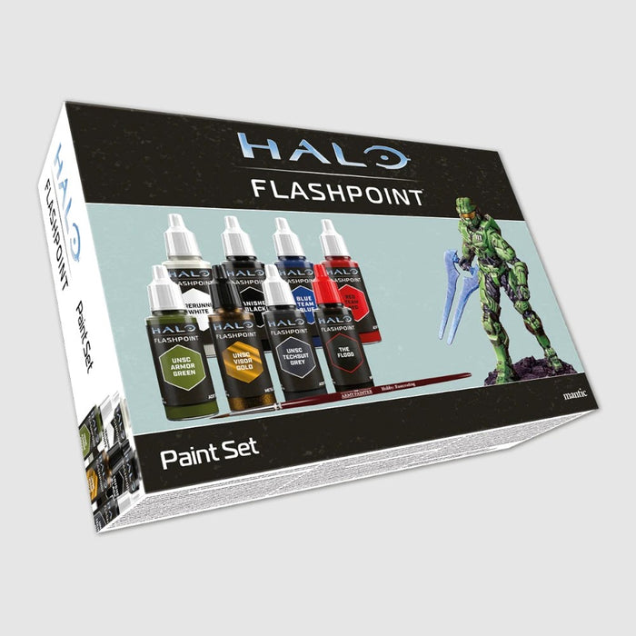 Mantic Games MGHA105 HALO Flashpoint - Master Chief Paint Set