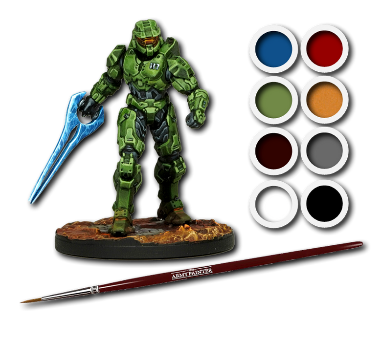 Mantic Games MGHA105 HALO Flashpoint - Master Chief Paint Set (8888926175469)