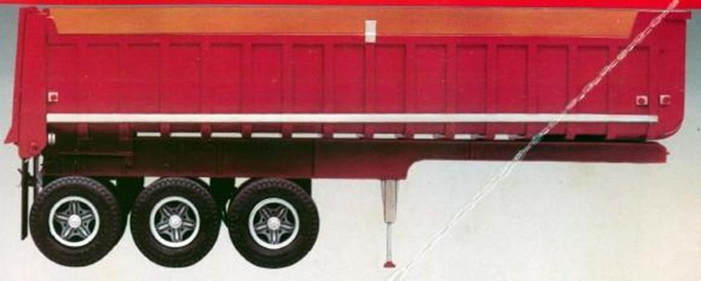 MPC 823 1/25 3 Axle Gravel Trailer (7540444102893)