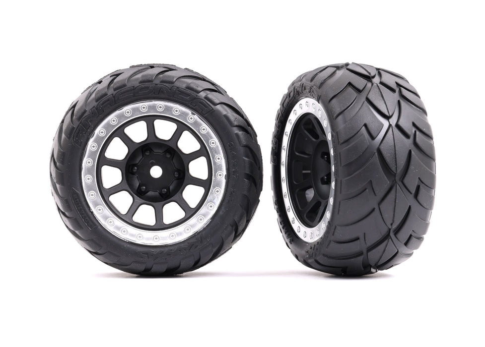 Traxxas 2478G T&W STN CHRM 2.2/ALIAS TIRE (8828016656621)