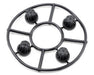 zAXIAL AX8079 - Axial Hub Cover Set - Black (4pcs) (10908356679)