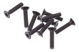 zAXIAL AXA0055 - M2.6x12mm Flat Head (Black) (10pcs) (10908363911)