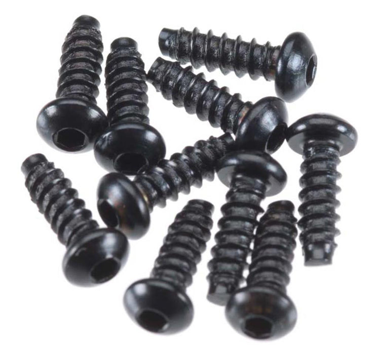 zAXIAL AXA0423 - M2.6x8mm Hex Socket Tapping Button Head (Black) (10pcs (10908368711)