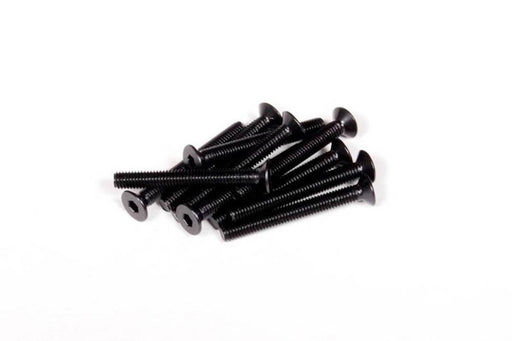 zAXIAL AXA150 - M3x25mm Hex Socket Flat Head (Black) (10pcs) - Hobby City NZ