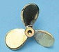 Billing Boats 04-BF-0654L Brass Propeller Left-Hand 50mm M4 - Hobby City NZ (8277964783853)