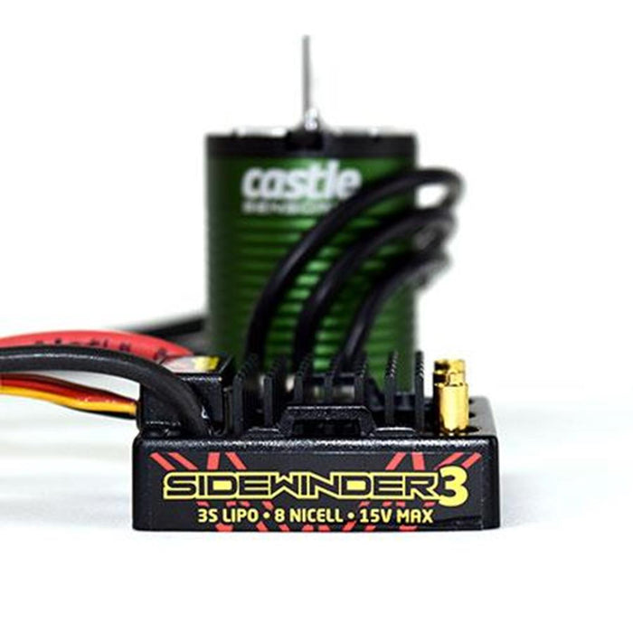 Castle Creations 010011506 SV3 Waterproof ESC 1406-5700 Sensored  2S-3S (7537474076909)