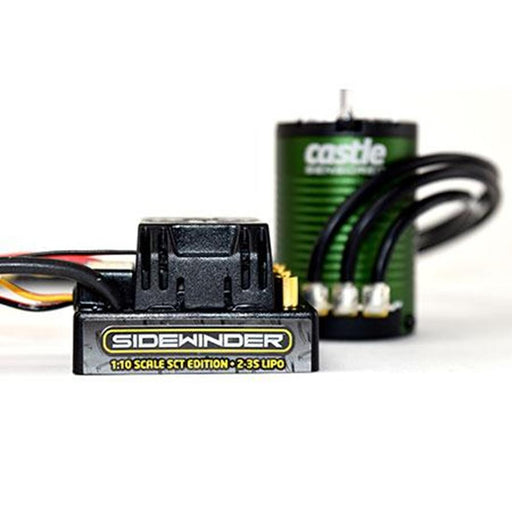 Castle Creations 010012302 Sidewinder SCT WP Combo w/1410-3800kV Sensored Motor - Hobby City NZ (7537474699501)