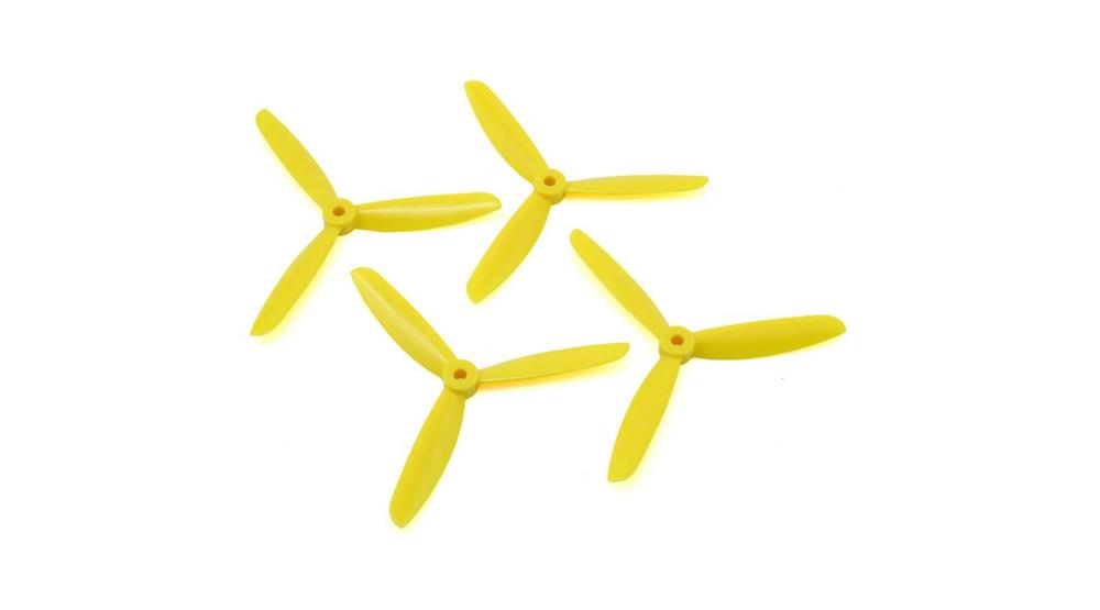 xDal TJ5045YL 5x4.5  Prop: Yellow 4 pk (10908658055)