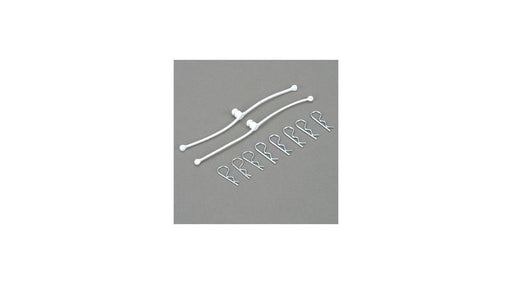 Dubro 2246 Body Klip Retainers White (2) (10908692551)