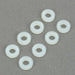 Dubro 636 NYLON FLAT WASHERS 6-32 (10908789447)