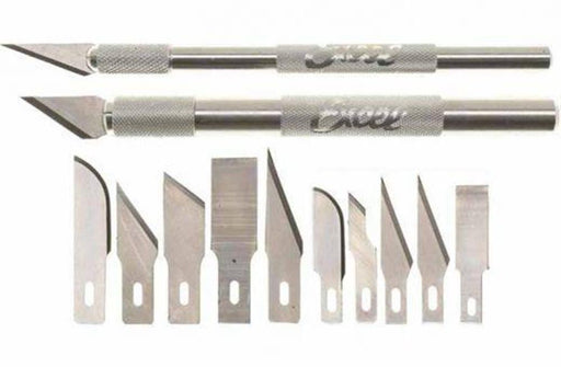 Excel Tools 19062 2 Knives with 10 assorted Blad - Hobby City NZ