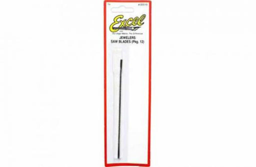 Excel Tools 20510 Jewellers Saw Blades #4/0 PK12 - Hobby City NZ (8324594565357)