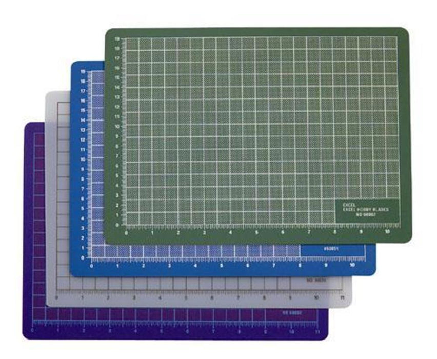 Excel Tools 60002 Cutting Mat 8 1/2 X 12" Green" (8324595515629)