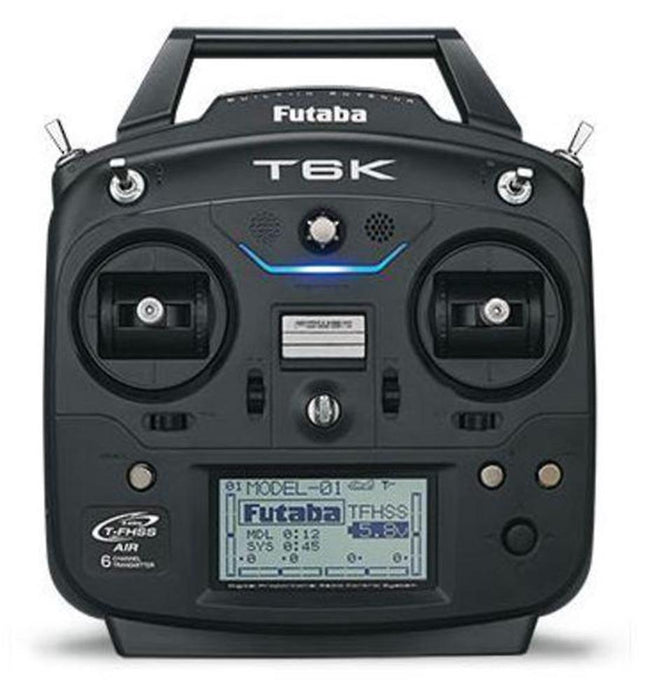 Futaba 6KA V2 8-Channel T-FHSS Air System w/R3006SB Receiver - Airplane (Mode 1) (8277997125869)