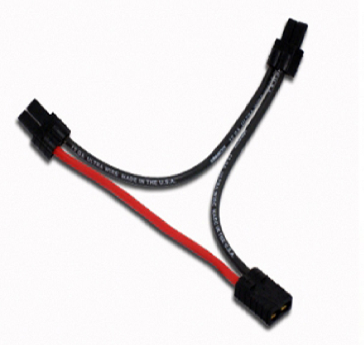 Helios - Adapter Lead / Charge Cable - 2x Traxxas(Male) To Traxxas (Series Adapter)(Female) (8689308074221)