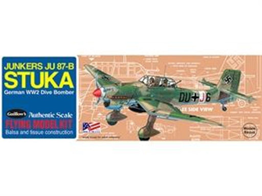 Guillows #508 1/30 Ju 87B Stuka - Balsa Flying Kit - Hobby City NZ (8324597022957)