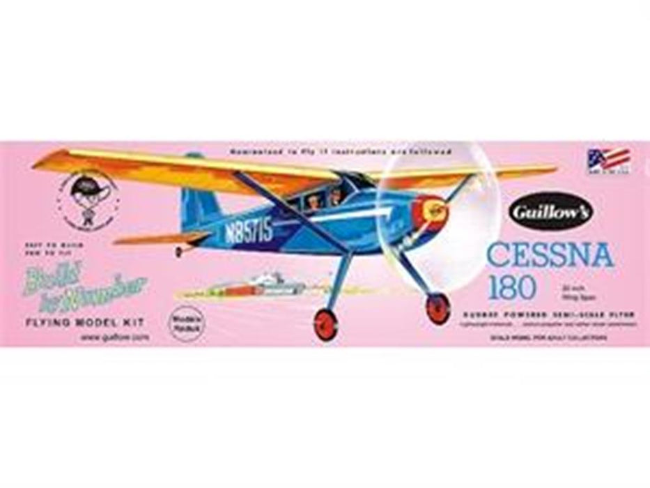 Guillows #601 20" Cessna 180 - Balsa Flying Kit - Hobby City NZ