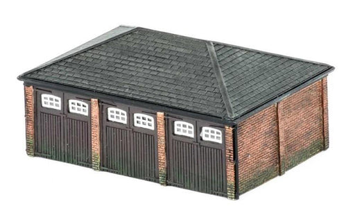 Hornby R9812 Triple Garage (8745074229485)