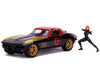 Jada 31749 1/24 HWR '69 CHEV Corvette W/Black Widow (8294594085101)