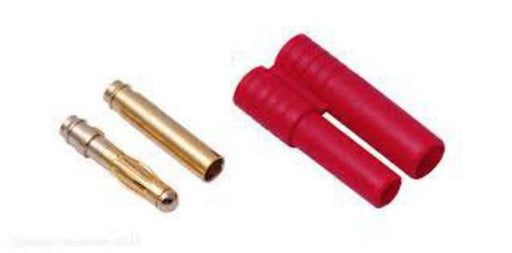 Hyperion HP-FG-CON40-S 4.0MM GOLD CONNECTORS (1 M/F +1 SHORT INSULATOR) - Hobby City NZ (7537602363629)