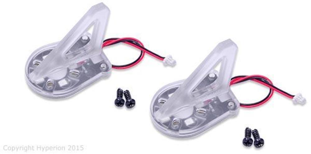 xHyperion HP-FPVENGEARRED Vengeance Landing Gear with Lights (Red 2pcs) (7537609015533)