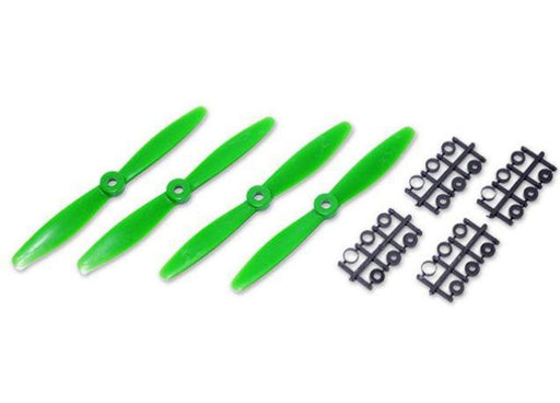 xHyperion HP-P05046GSET2 5X4.6 Bullnose Style Prop Green (CW & CCW 2 pairs) (7537633722605)