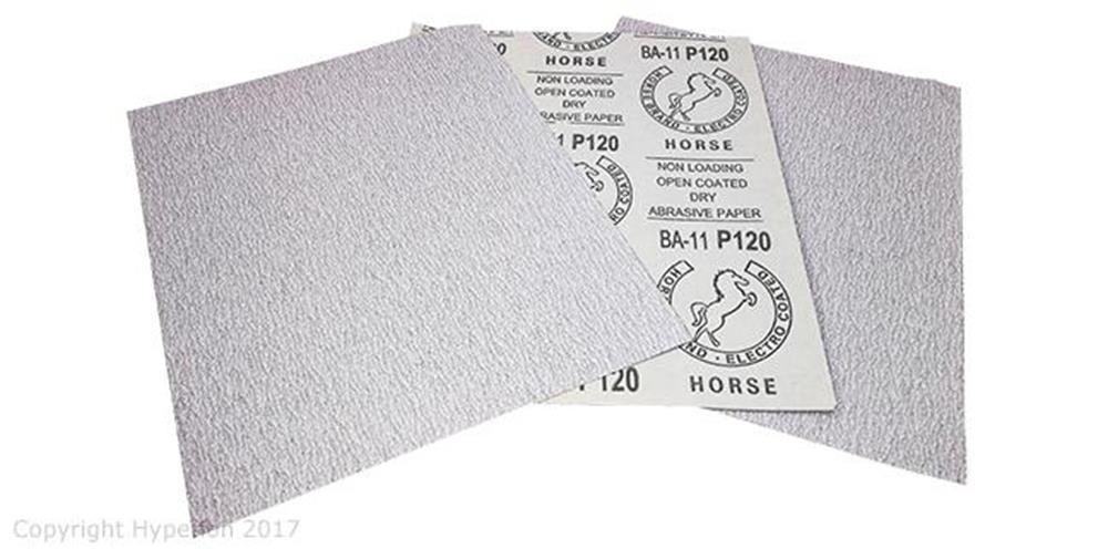 Hyperion HP-TLSANDPPR120 ABRASIVE SANDING PAPER (120 GRIT) - A4 SIZE (7537641980141)