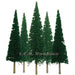 JTT Scenery 92004 150-250mm Econo-Pine (12) (7654603555053)