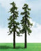 JTT Scenery 92415 Pro Elite Trees: Redwood 9" (23cm) O Scale - 1/pk (8324600791277)