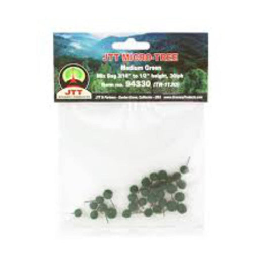 JTT Scenery 94329 Micro-Tree Light Green (30) - Hobby City NZ (8324602265837)