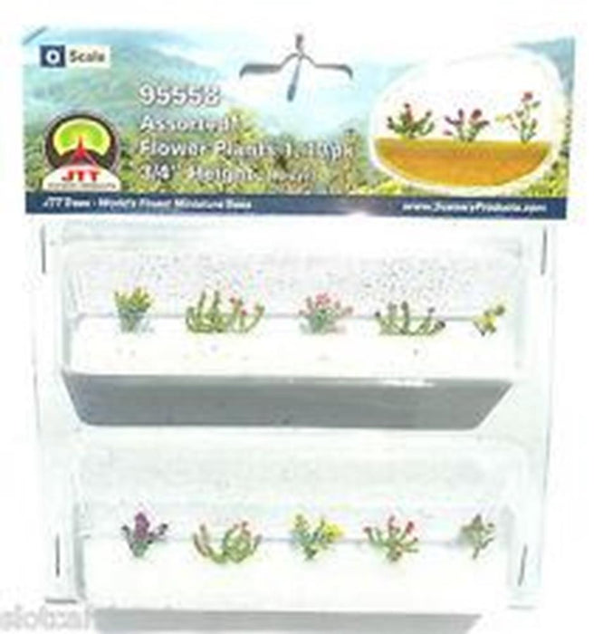 cJTT Scenery 95558 1/50 Asst. Flower Plants (10) (8324605280493)