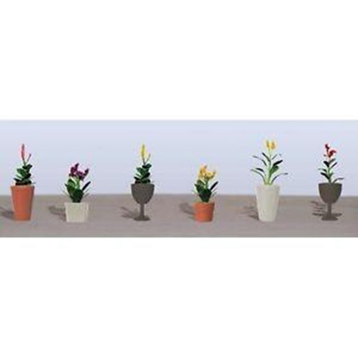 JTT Scenery 95572 1/50 Asst. P/Flower Plants 4 (6) - Hobby City NZ (8324606132461)