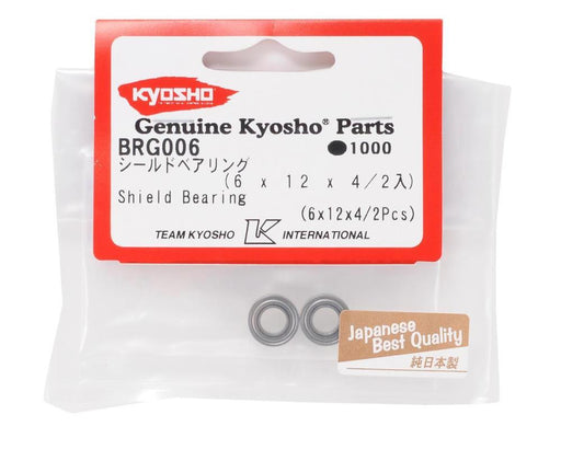 Kyosho BRG006 12X6 Ball Bearing 2 (repl96474 - Hobby City NZ (8324614291693)